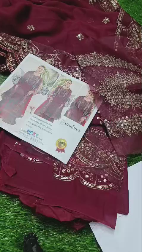 Brand:Zara shajahan 3pc