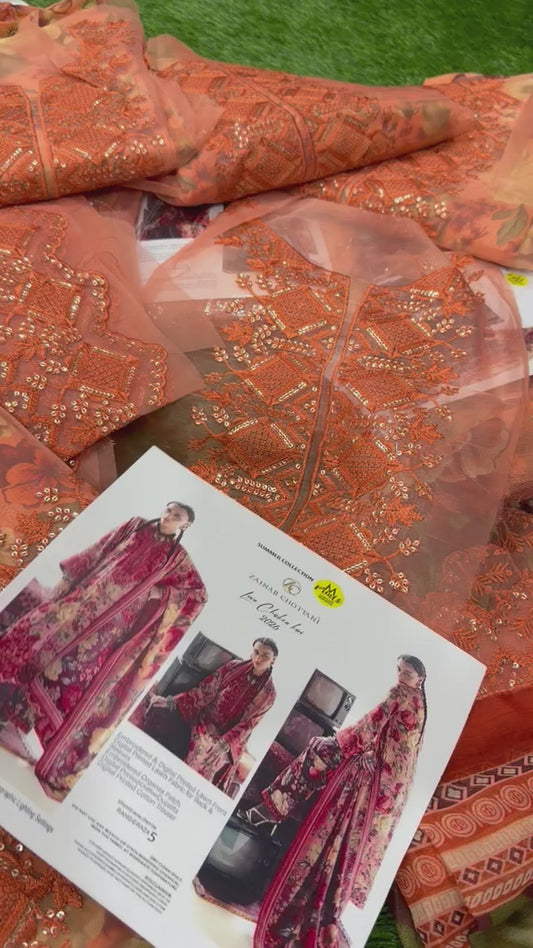 Brand: Zainab chottani  3pc