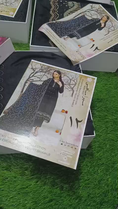 brand : ( UK FASHION )  mera mahi 3pc