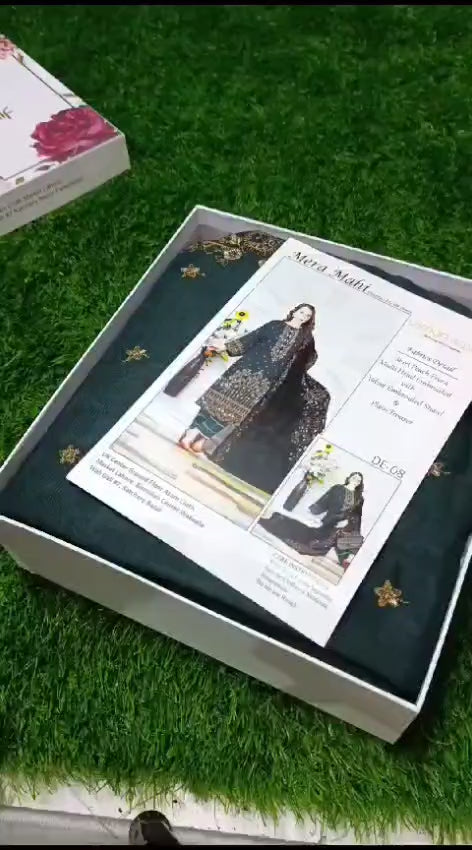 Brand : ( UK FASHION )  Mera Mahi 3pc