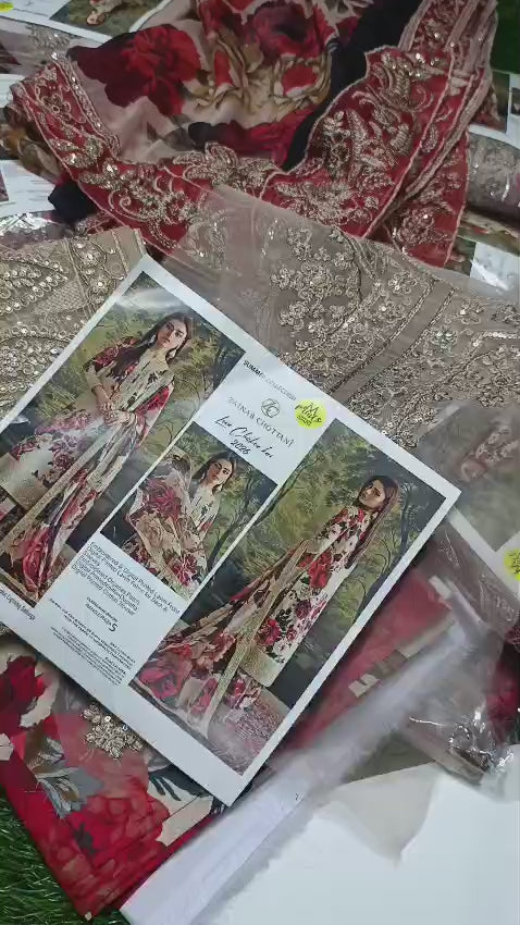 Brand :zainab chottani 3pc