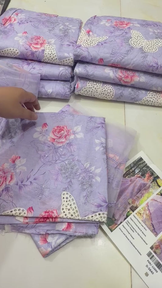 Brand: m prints  3pc